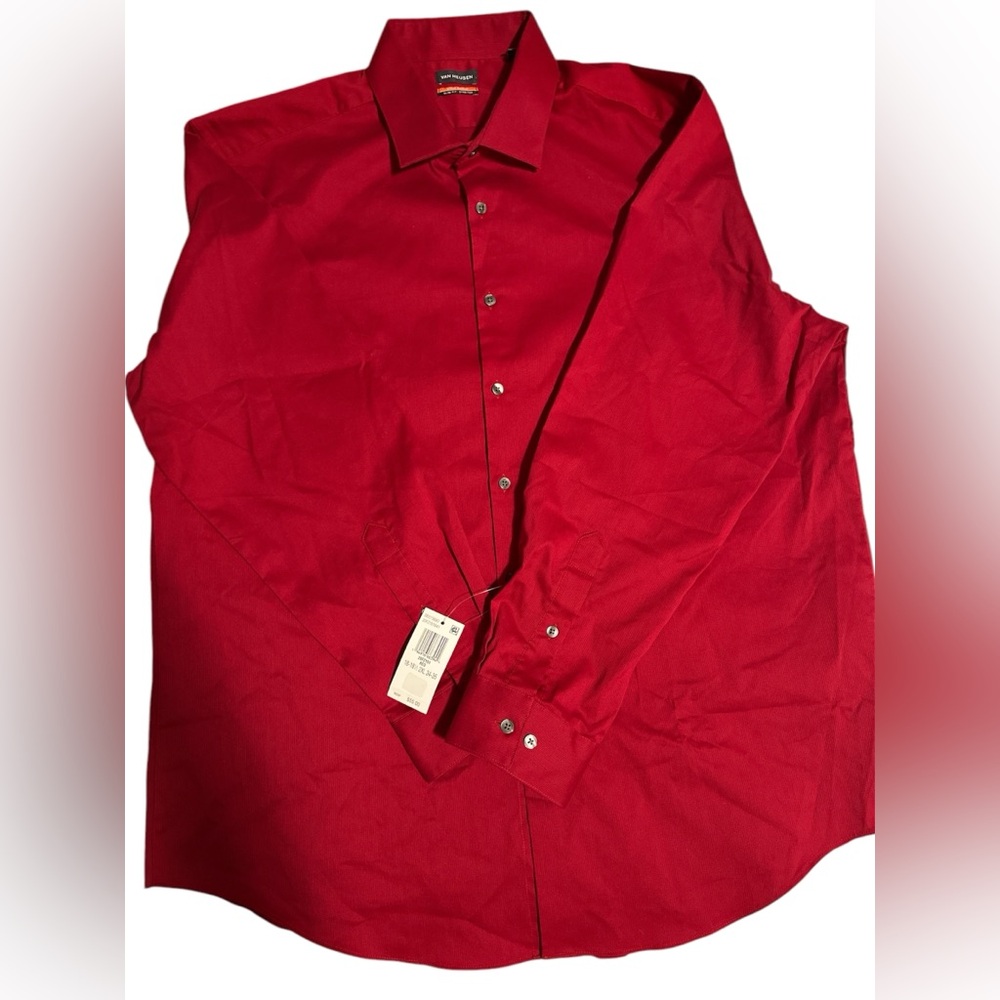 Van Heusen Men’s Button Down Full Sleeve Size 2XL